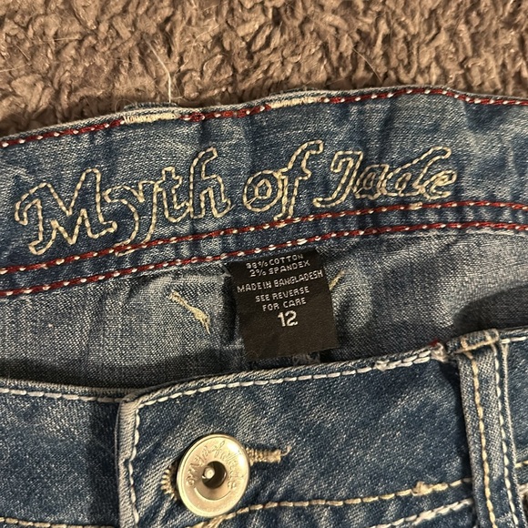 Myth of Jade denim shorts. Size 12 - Picture 3 of 3